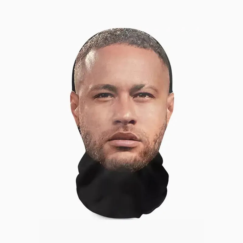 3D Printed Celebrity Footballer Face Mask