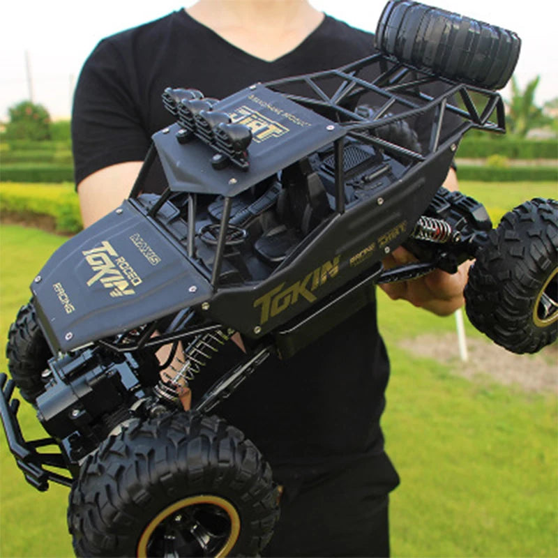 4WD Remote Control Car With Led Lights 2.4G Radio RC Cars - Off-Road Gifts
