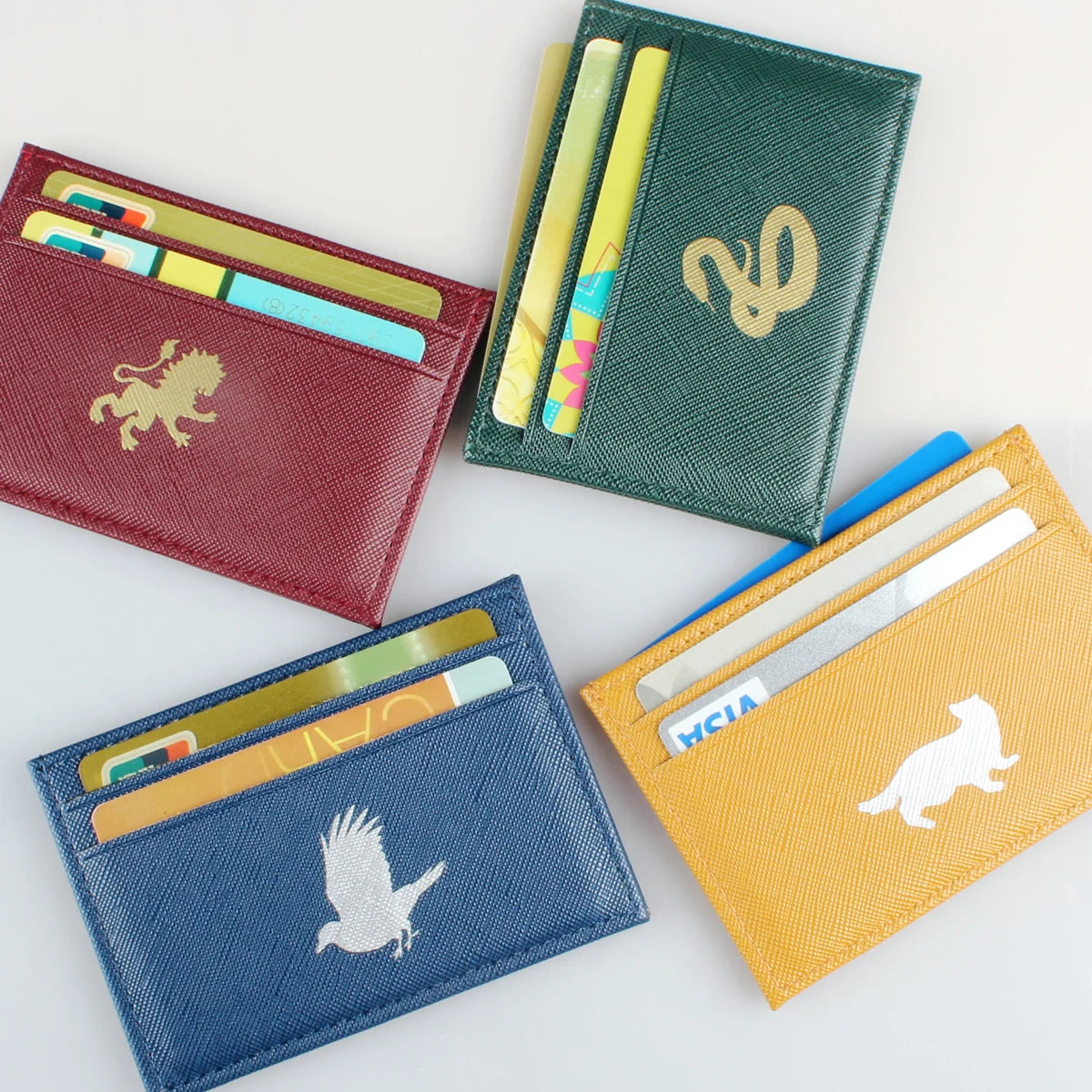 Slim PU Wallet Credit ID Card Holder Purse Money Case for Men Women Fashion Bag