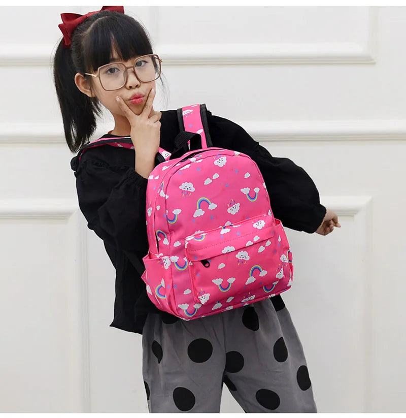 Kids Backpack Rucksack - Lightweight Cute Cartoon Travel Daypack For Boy Girl