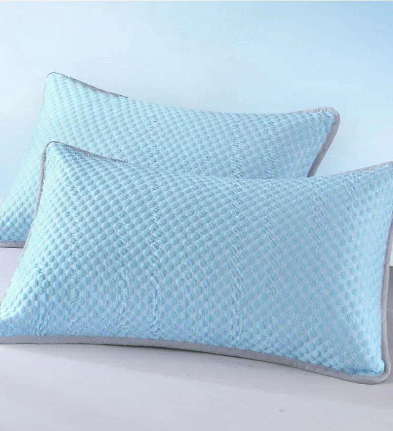 Ice Silk Cooling Pillowcase New 2/1PC Breathable Summer Bedding Washable Pillow Cover 48x74cm Sleepers Air Conditioning Comfort