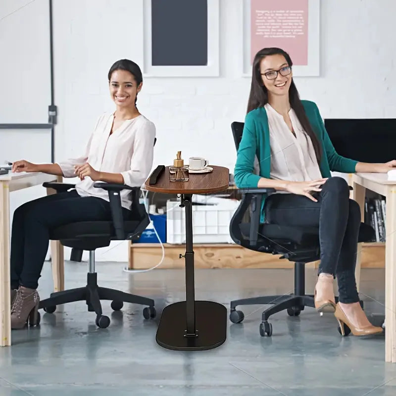 Dormitory Bedside Table Household foldable Mobile Lift Computer Desk Portable livingroom side table Bedroom Lazy Laptop Desk ﻿