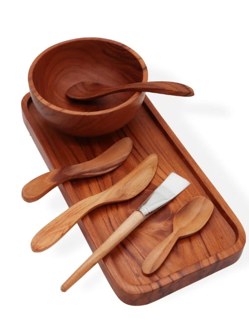 Spa Clay/Wax Application Set