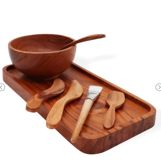 Spa Clay/Wax Application Set