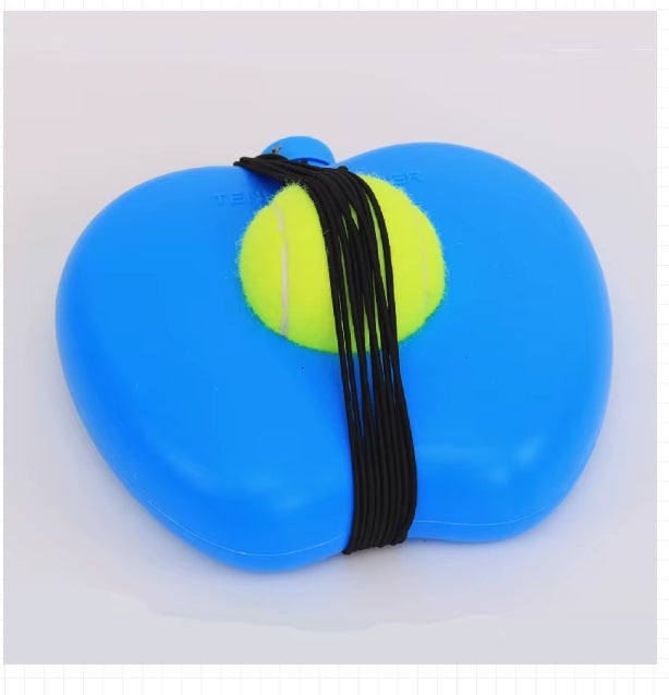 Heavy Duty Tennis Training Aids Base with Elastic Rope Ball Practice Self-Duty Rebound Tennis Trainer Partner Sparring Device