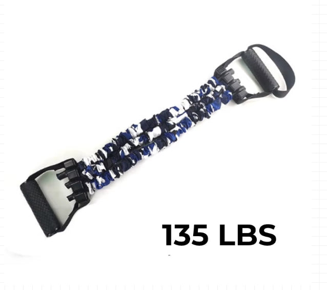 3-Way Natural Latex Resistance Band Arm Strength Tension Device Adjustable Chest Expander Training Fitness Tension Pull Rope