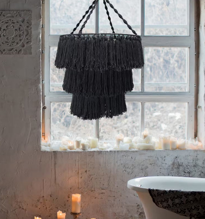 Macrame Soft Chandeliers