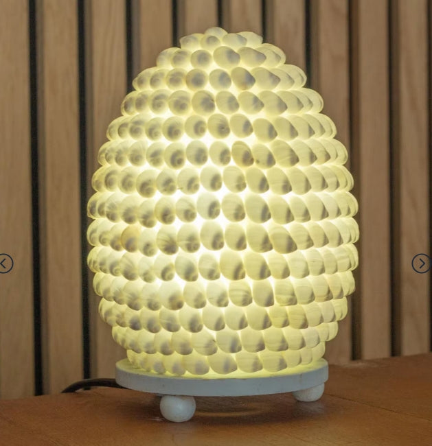 Boho Seashell Lamps