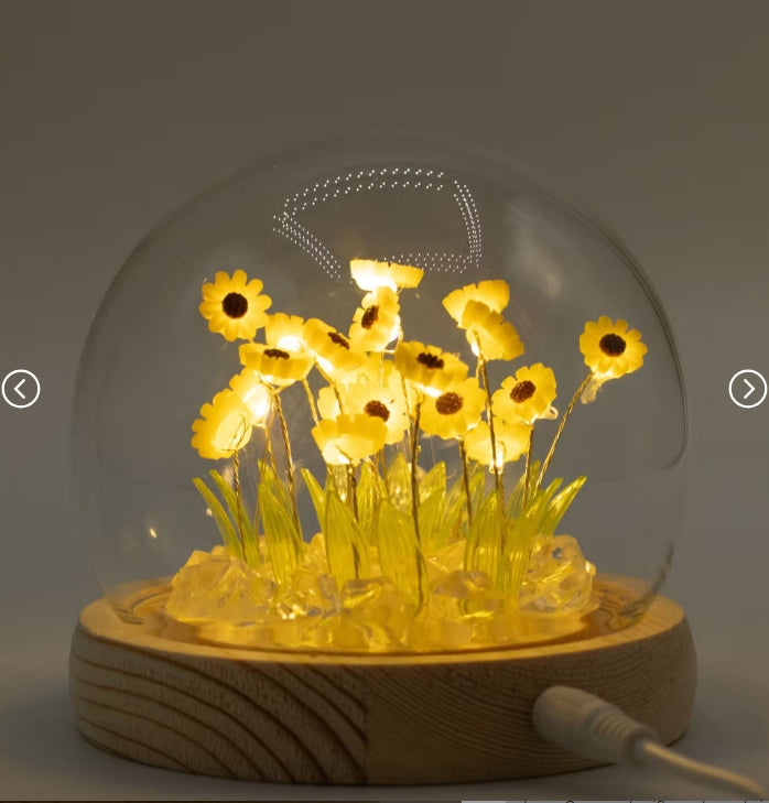 Floral Glow Garden Dome
