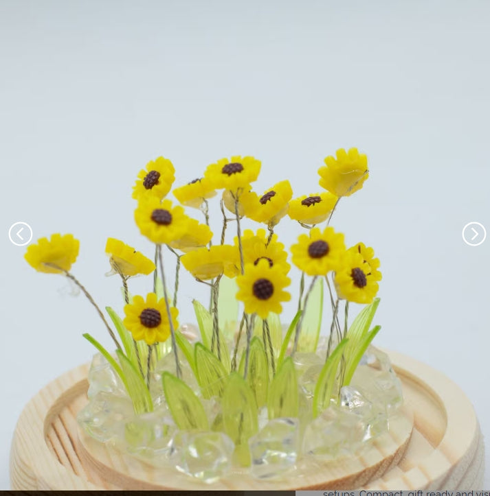 Floral Glow Garden Dome