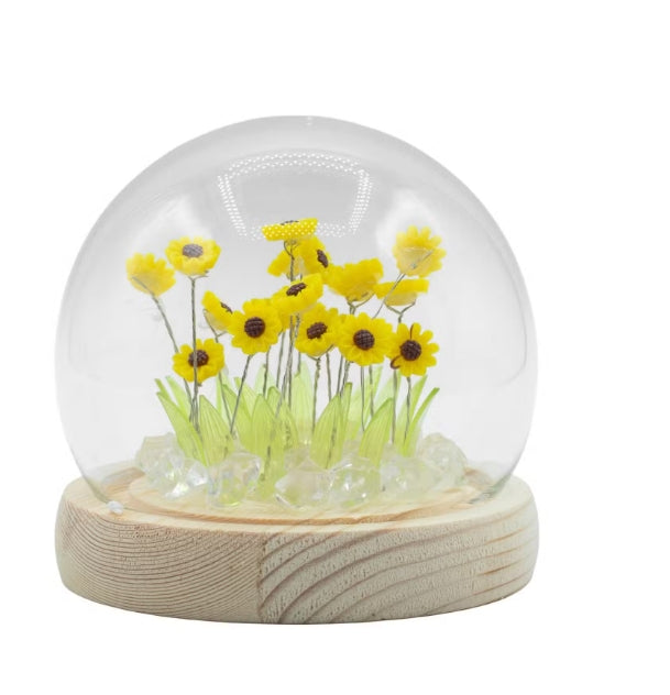 Floral Glow Garden Dome