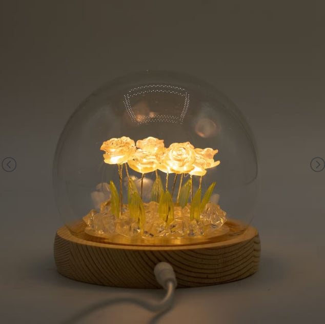 Floral Glow Garden Dome