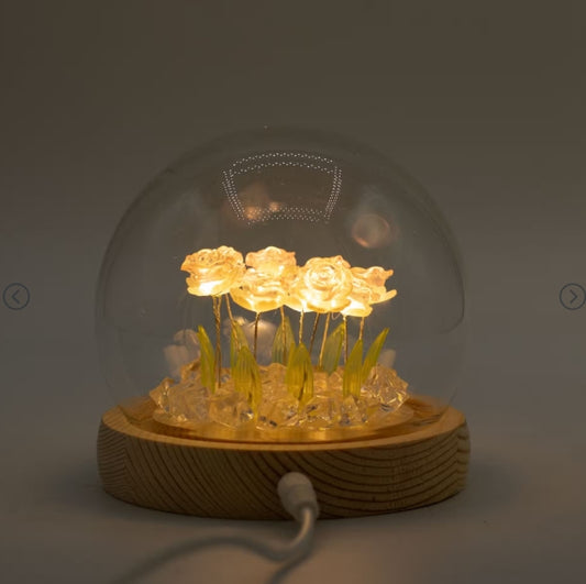 Floral Glow Garden Dome