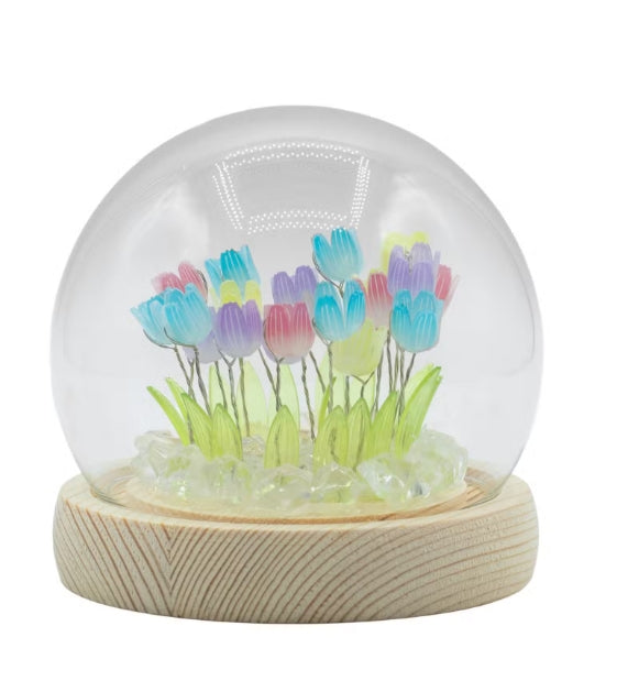 Floral Glow Garden Dome