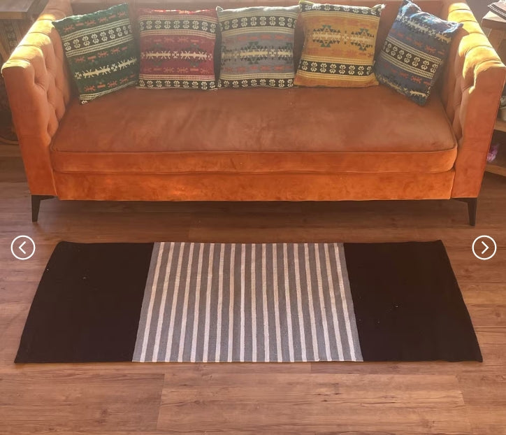 Indian Cotton Rug - 70x170cm