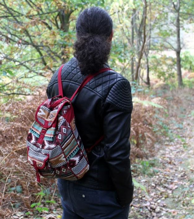 Jacquard Bags - Backpack style