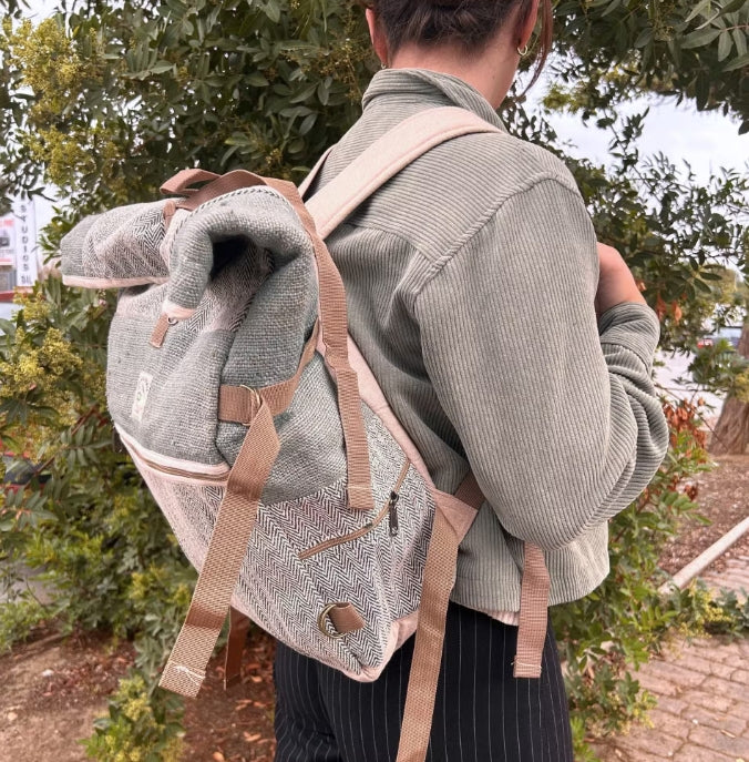 Hemp Trekking Rolling Backpacks