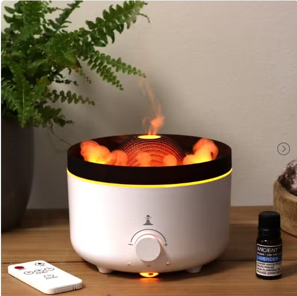 Large Volcano Effect Aroma Diffuser (plug) Two Colours - 560ml
