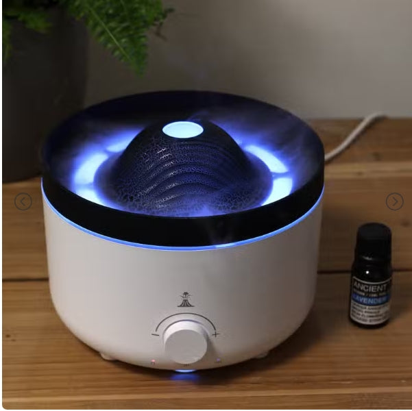 Large Volcano Effect Aroma Diffuser (plug) Two Colours - 560ml