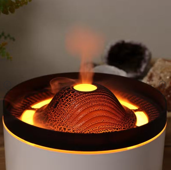 Large Volcano Effect Aroma Diffuser (plug) Two Colours - 560ml