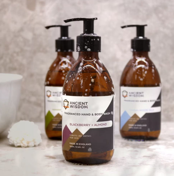 Ancient Wisdom Blackberry & Almond Hand & Body Wash - 300ml