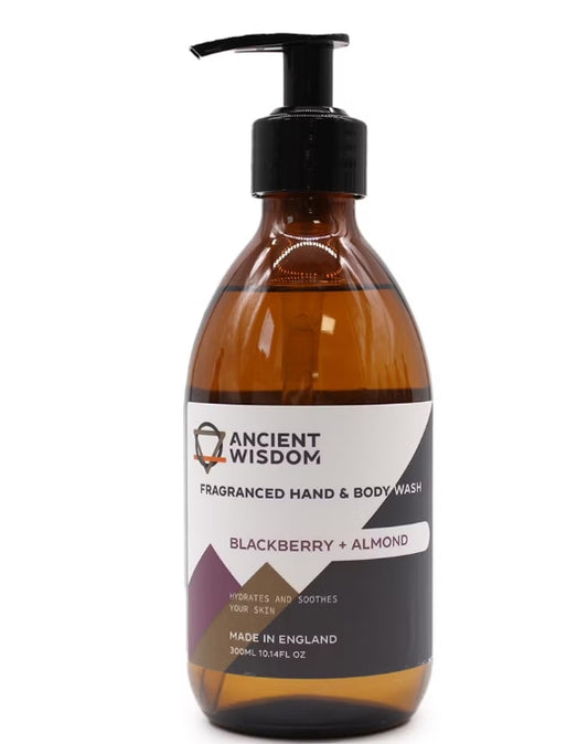 Ancient Wisdom Blackberry & Almond Hand & Body Wash - 300ml