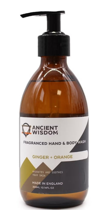 Ancient Wisdom - Ginger & Orange Hand & Body Wash 300ml