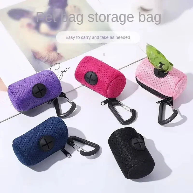 Dog Poop Pickup Bag Holder Pet Supplies Dog Pooper Cleaning Tool Pet Waste Bag Dispenser Dogs Walking Garbage Bags Dispensers