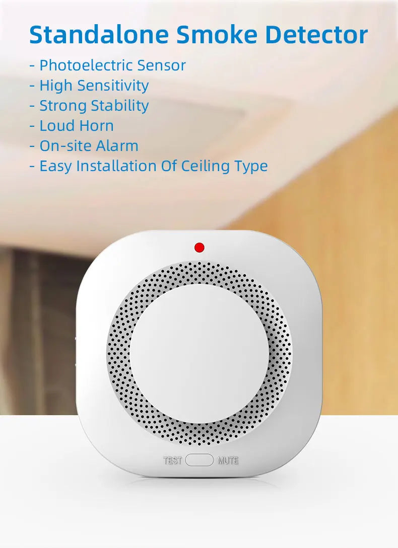 Independent Smoke Detector Sensor For Home