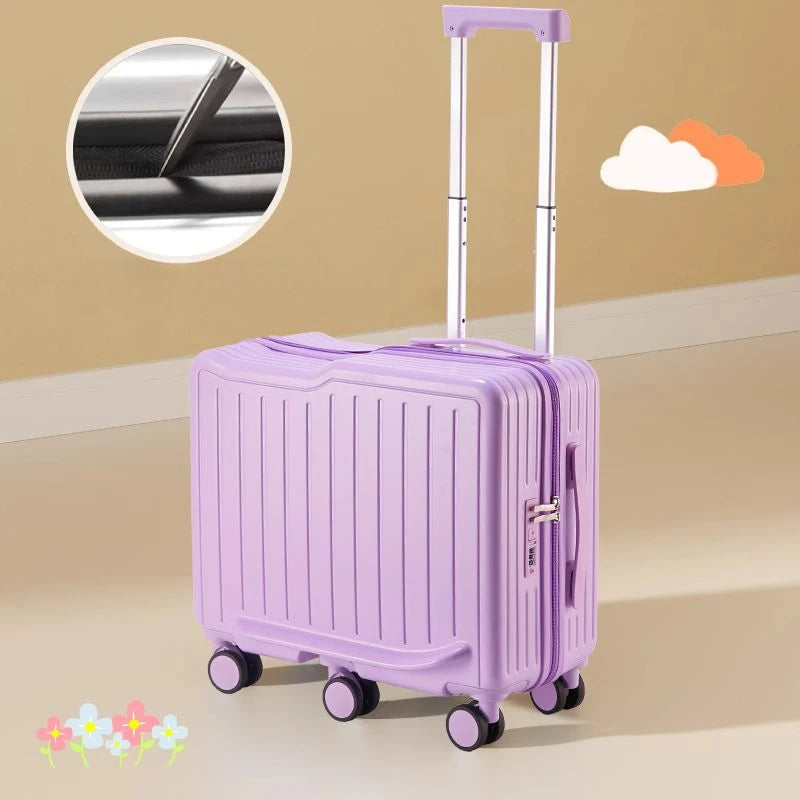 Children's Luggage Small Baby Walking Gadget Small Suitcase Boy Suitcase Can Ride Girl Good-looking password Trolley Case