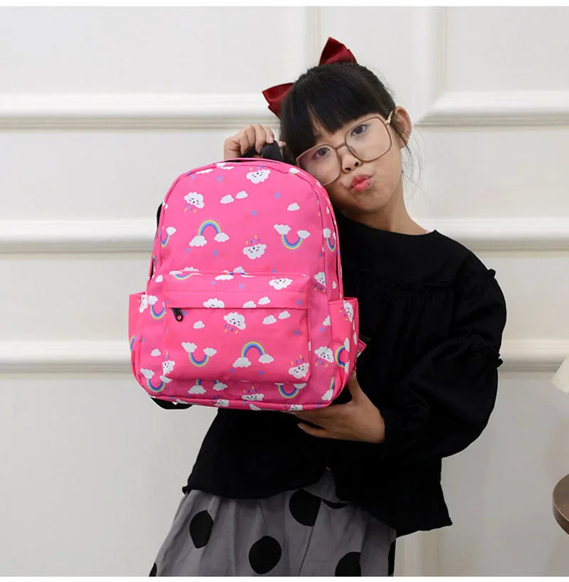 Kids Backpack Rucksack - Lightweight Cute Cartoon Travel Daypack For Boy Girl