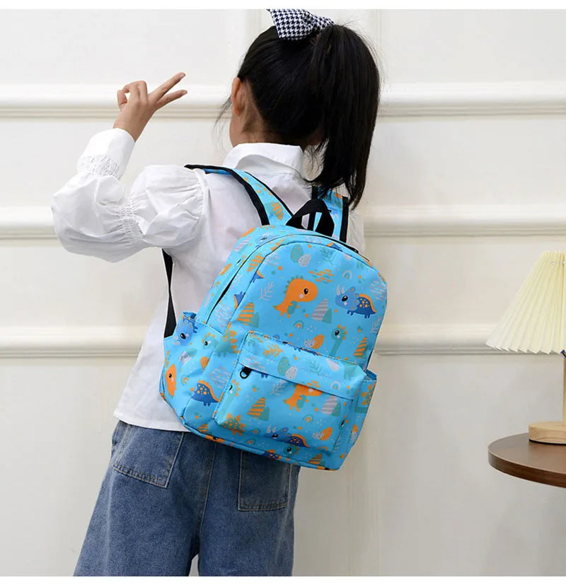 Kids Backpack Rucksack - Lightweight Cute Cartoon Travel Daypack For Boy Girl