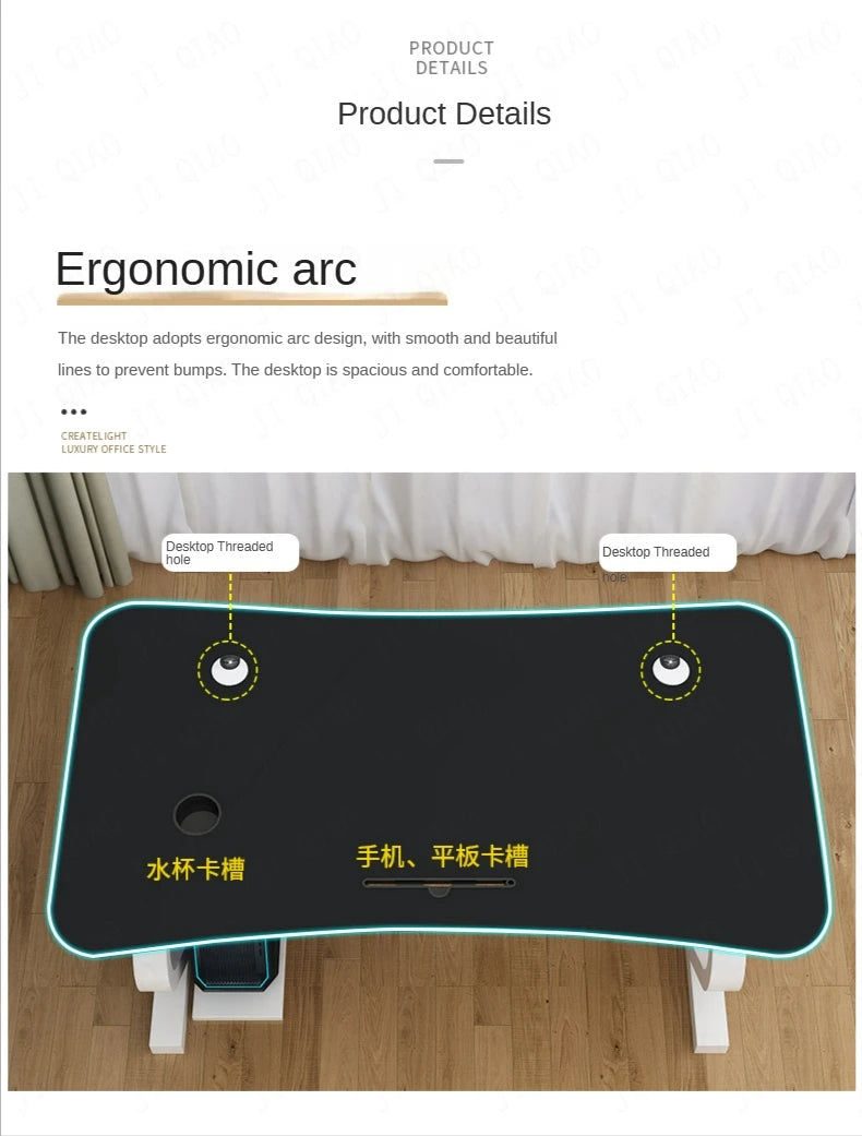 Stylish Office Work Desk or desktop Computer Gamer Desk