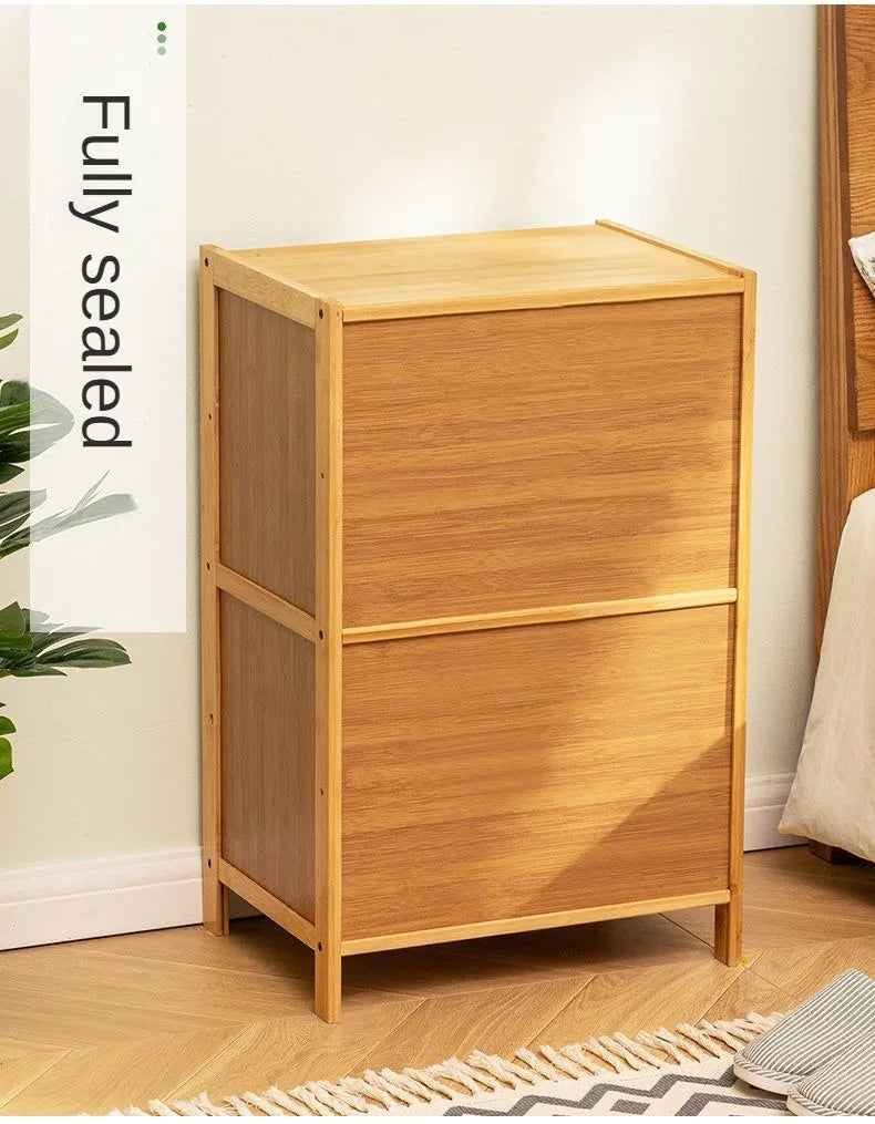 Bedside Table Modern - Solid Wood