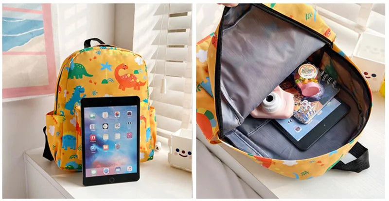 Kids Backpack Rucksack - Lightweight Cute Cartoon Travel Daypack For Boy Girl