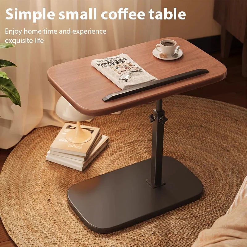 Dormitory Bedside Table Household foldable Mobile Lift Computer Desk Portable livingroom side table Bedroom Lazy Laptop Desk ﻿
