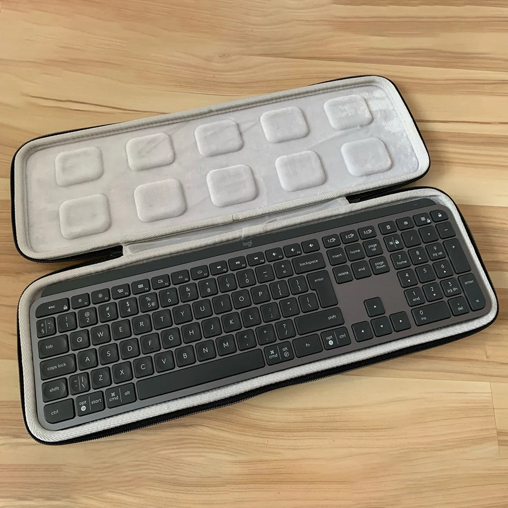 Keyboard Storage for Logitech Carry Case Waterproof EVA Protective Bag Case Advanced Wireless Keyboard Case For Logitech MX Keys