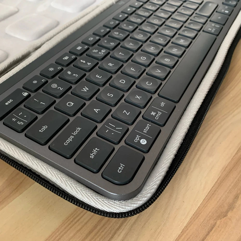 Keyboard Storage for Logitech Carry Case Waterproof EVA Protective Bag Case Advanced Wireless Keyboard Case For Logitech MX Keys