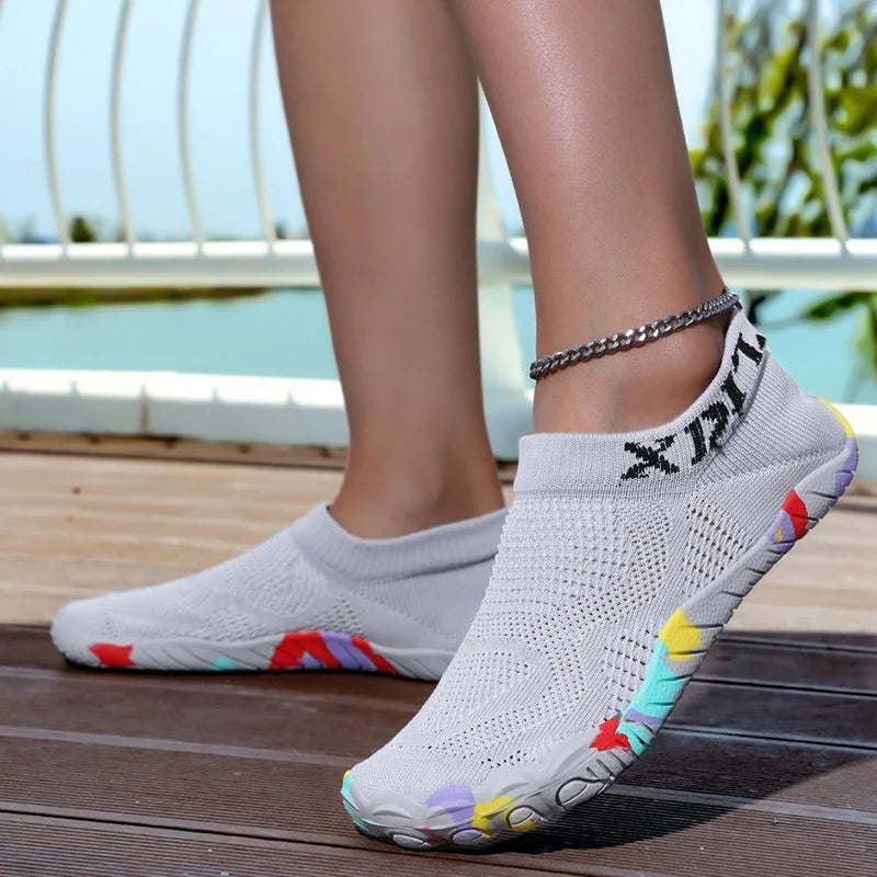 Water Wading Shoes, Beach Outdoor Hiking Shoes, Quick Drying, Breathable, Non Slip Diving Shoes, Lightweight Fitness Yoga Shoes
