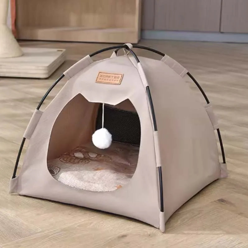 Pet tent that's comfortable, breathable, scratch-resistant, universal in all seasons