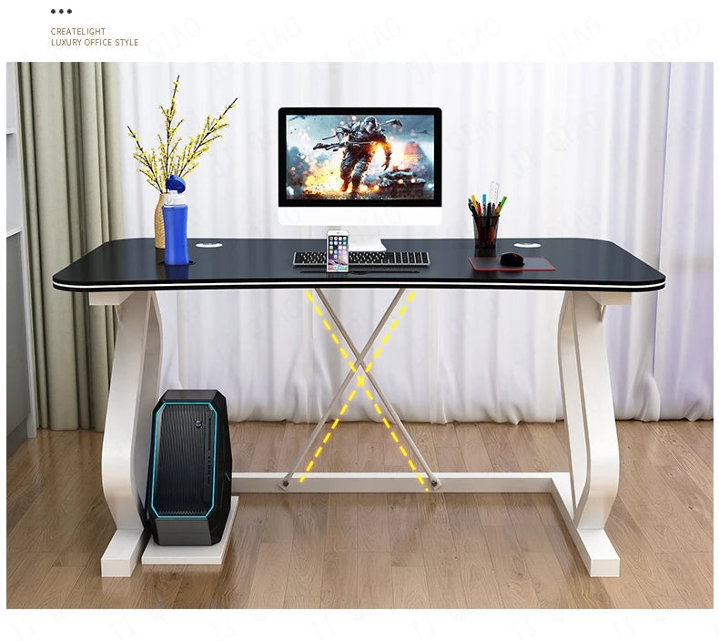 Stylish Office Work Desk or desktop Computer Gamer Desk