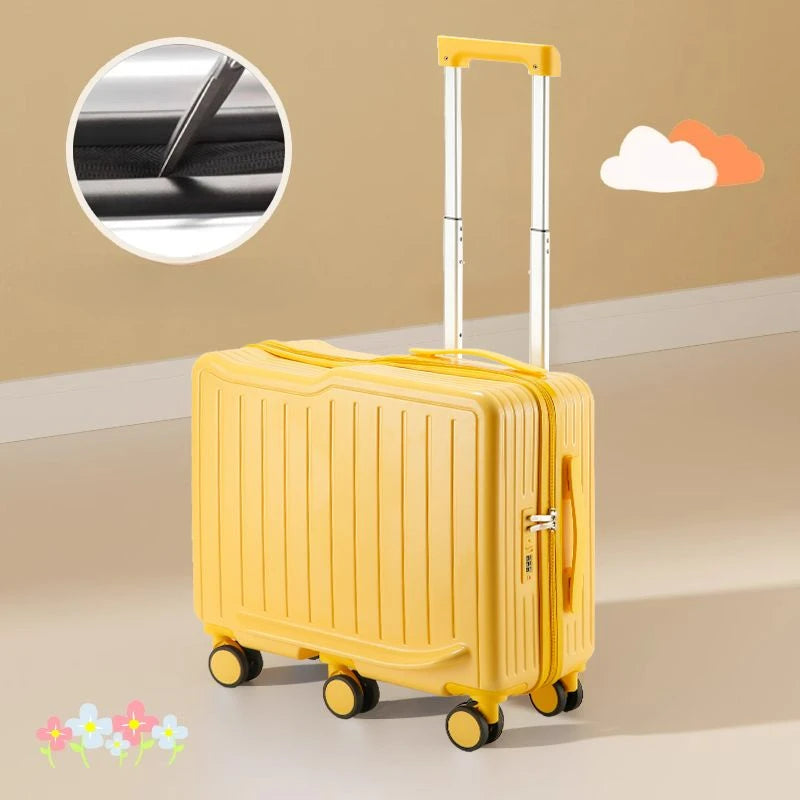 Children's Luggage Small Baby Walking Gadget Small Suitcase Boy Suitcase Can Ride Girl Good-looking password Trolley Case