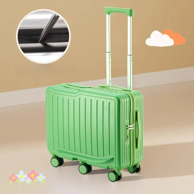 Children's Luggage Small Baby Walking Gadget Small Suitcase Boy Suitcase Can Ride Girl Good-looking password Trolley Case