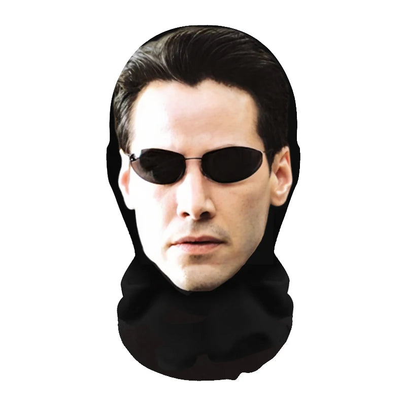 New Realistic 3D Mask Full Face for Women Man Cosplay Accessories Mascaras Halloween Masquerade Mesh Headgear