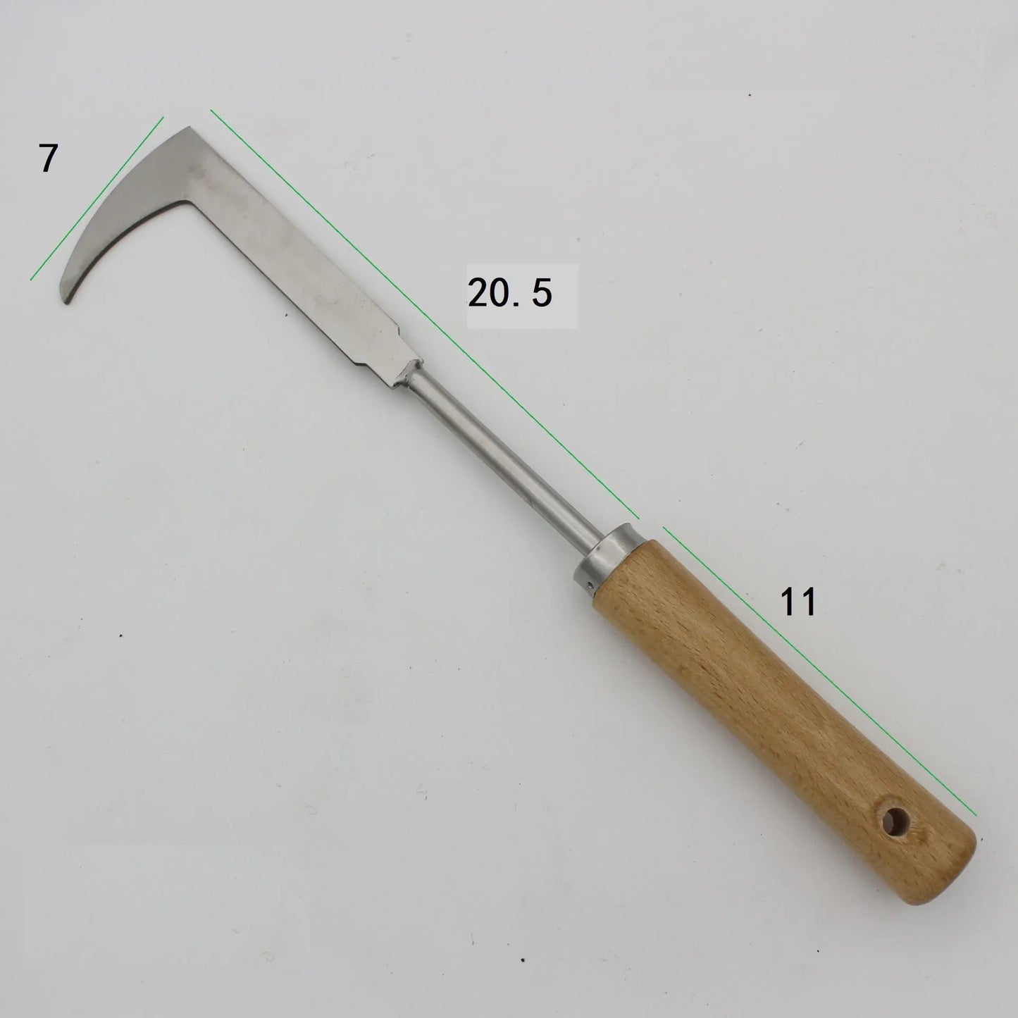 Manual Weeding Machine Set: Mower Sickle + Road Crack Weeding Tool + Garden Hand Shovel - Heavy Duty Carbon Steel for Outdoor &