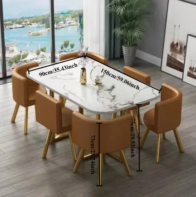 Dining Table, Rectangular for Dining Room/living Room