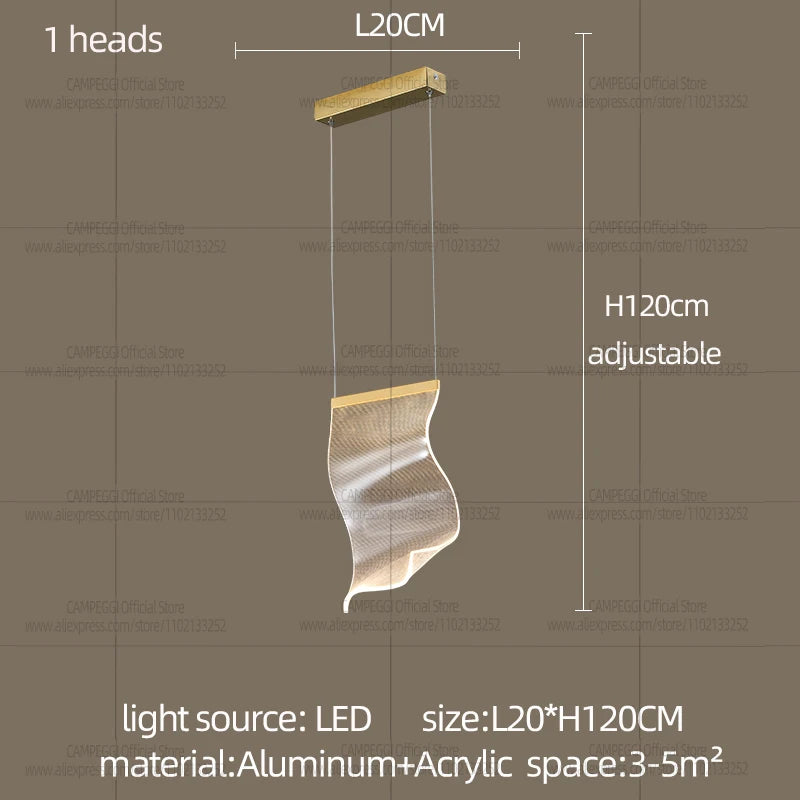 Modern Chandelier Living Room Decor