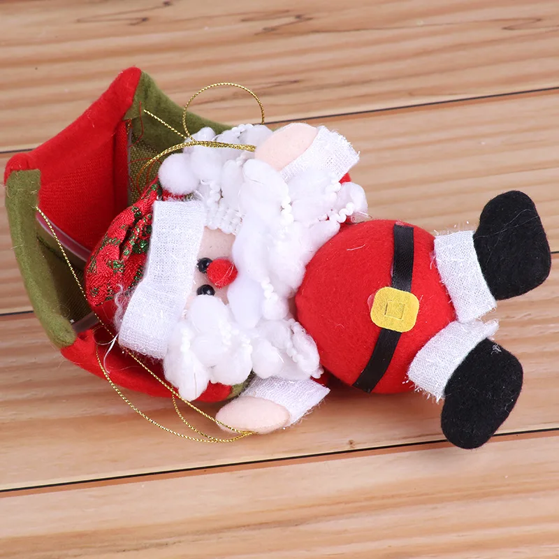Skydiving Santa Claus Christmas Ornament - Fun Holiday Decor for Home & Store!