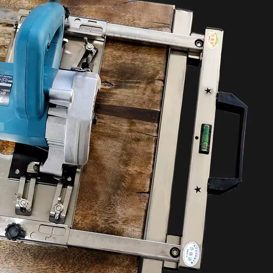 Woodworking Board Cutter Electric Circular Saw Holder Cutting Guide Rail Milling Quick Positioning Backing Board Cutting Machine