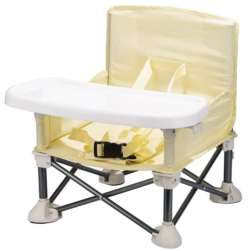 Portable Folding Booster Seat for Kids - Perfect for Dining, Travel & Outdoor Adventures!
